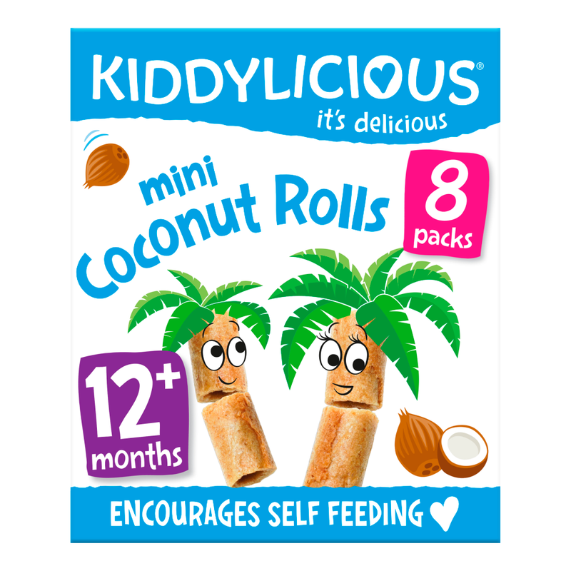 Coconut Rolls 12 + Months 8 x 6.8g