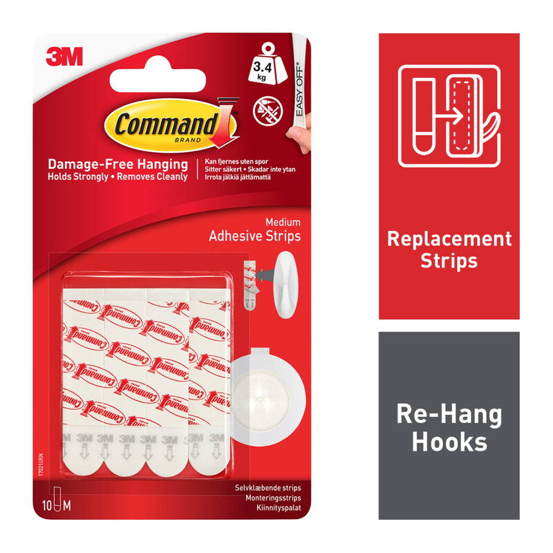 3M Command Medium Replace Strips