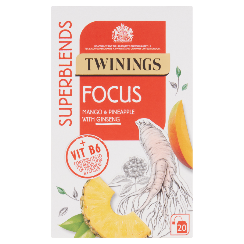 Superblends Focus 20 Tea Bags 30g
