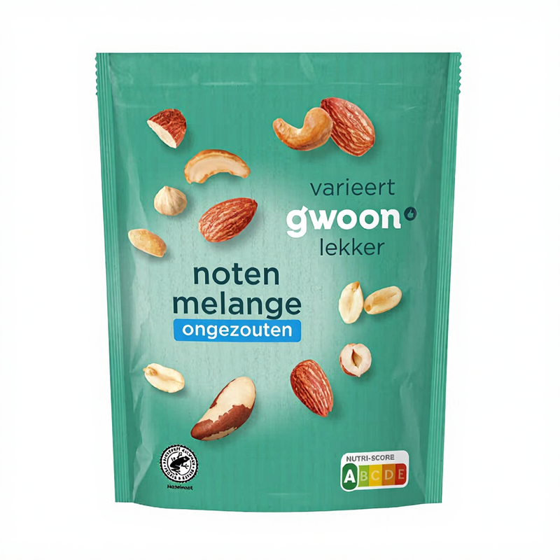 G'woon Mélange de Noix Non Salé - 200 g