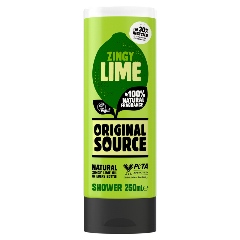 Zingy Lime Shower 250ml