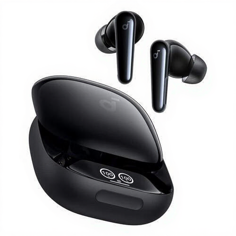 Soundcore Liberty 4 Pro TWS in-ear hoofdtelefoon voor bellen, muziek, sport en dagelijks gebruik, USB Type-C Bluetooth, zwart.