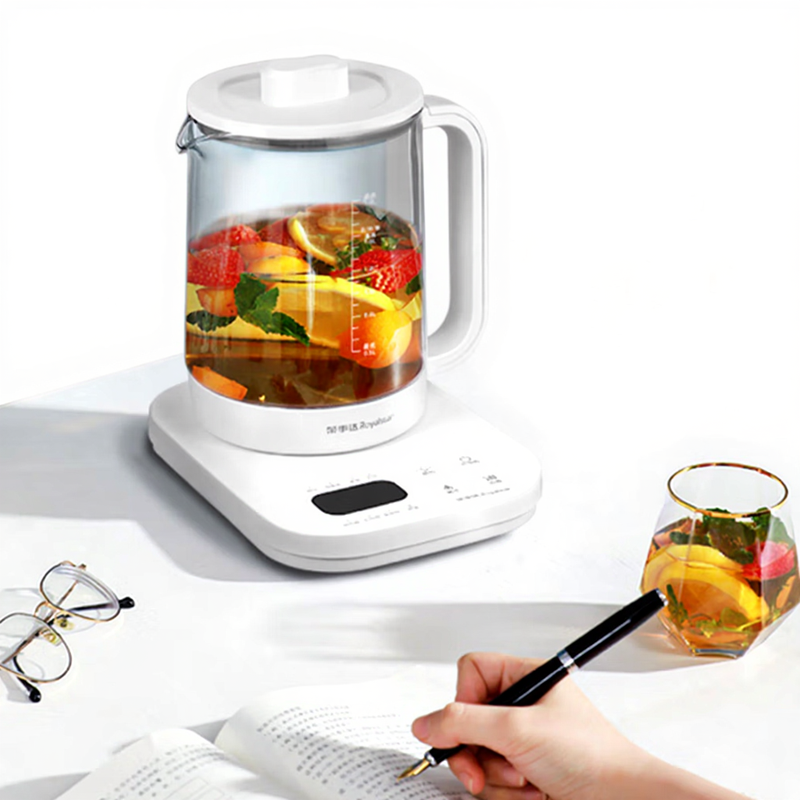 Royalstar Gezondheid Waterkoker 1,8L 8 Modi 100W-800W Healthy Kettle 11 Secties met Warmtebehoud Healthy Kettle 12 uur Reserveren