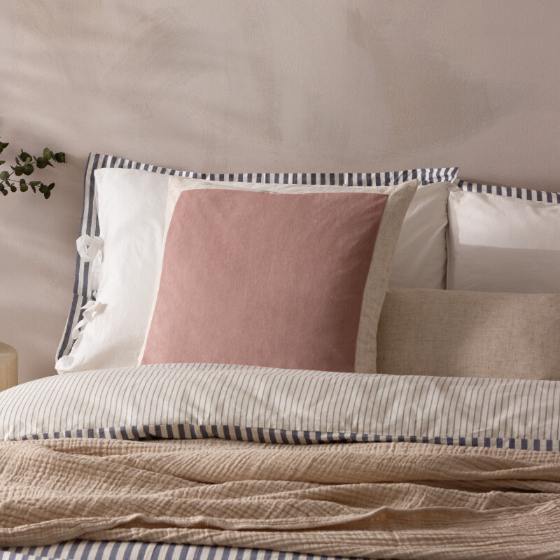 Cushion Auden Square Dusty Rose 50x50cm