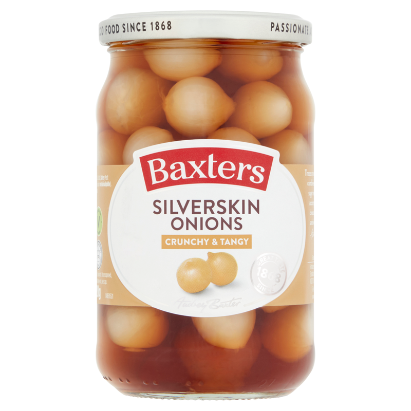 Silverskin Onions Crunchy & Tangy 440g