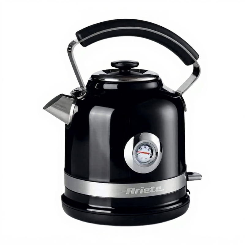 Ariete 2854/02 Moderner Elektrischer Wasserkocher 2000W Kapazität 1,7L Kabellos 360° Automatische Abschaltung Abnehmbarer Filter Sichtbarer …