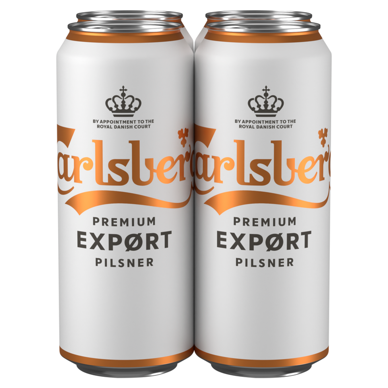 Carlsberg Light Export 4-Pack - 4.8% 4X500ml