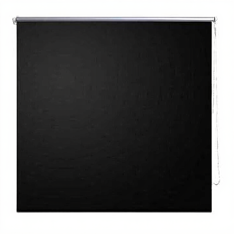 VidaXL verduisterend rolgordijn - 140 x 230 cm, zwart