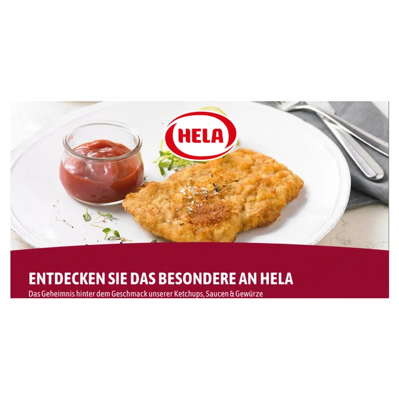 Hela Curry Spiced Ketchup Extra Hot 300 ml