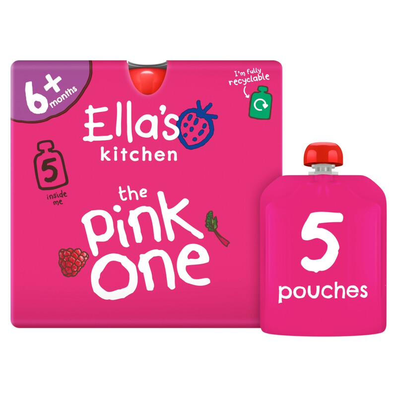 The Pink One Multipack 6+ Months 5 x 90g