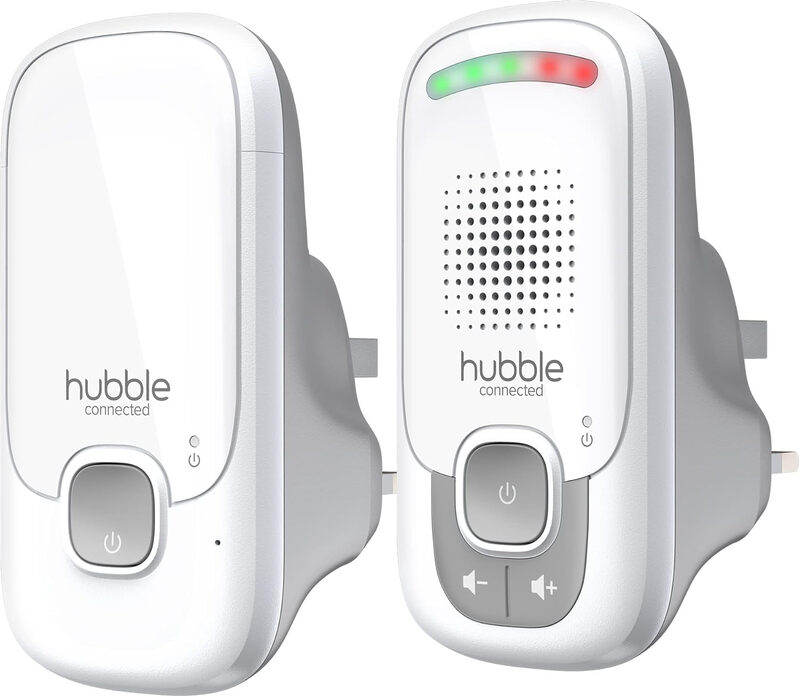 Listen Audio Baby Monitor with DECT Wireless Connectivity White