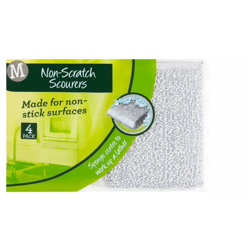 NonScratch Scourers 4 Pack