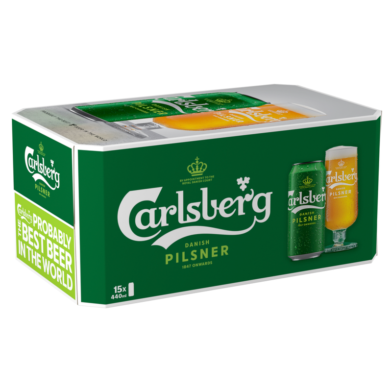 Carlsberg Golden/Light Pilsner 15Pk - 15X440ml