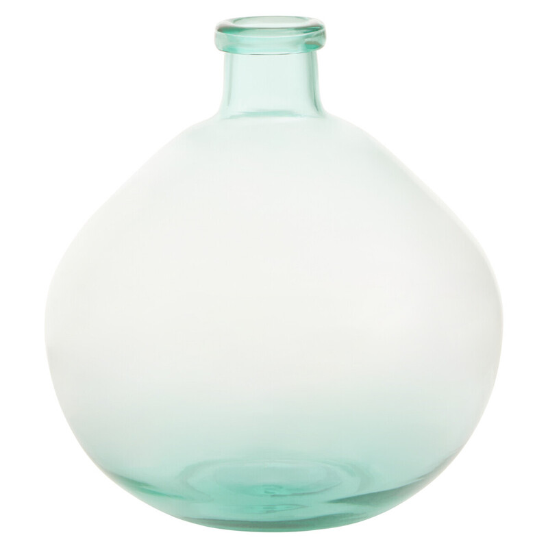 Vase Bexley Blue Recycled Glass Medium