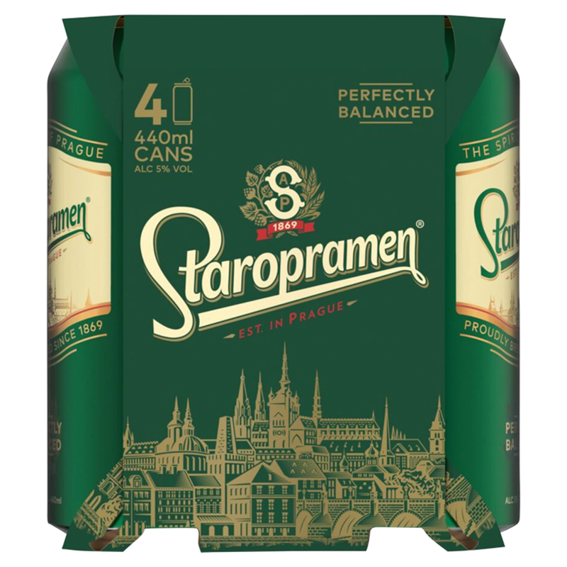 4 X 440ml (Abv 5%)