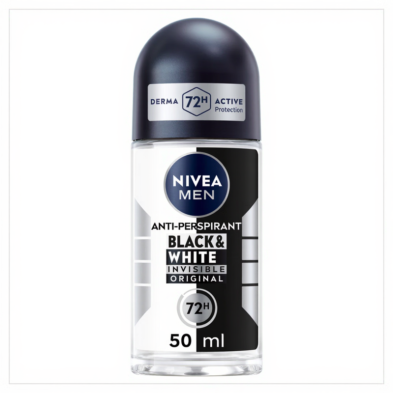 Nivea Black & White Invisible Original Anti-Transpirant Deodorant 50 Ml