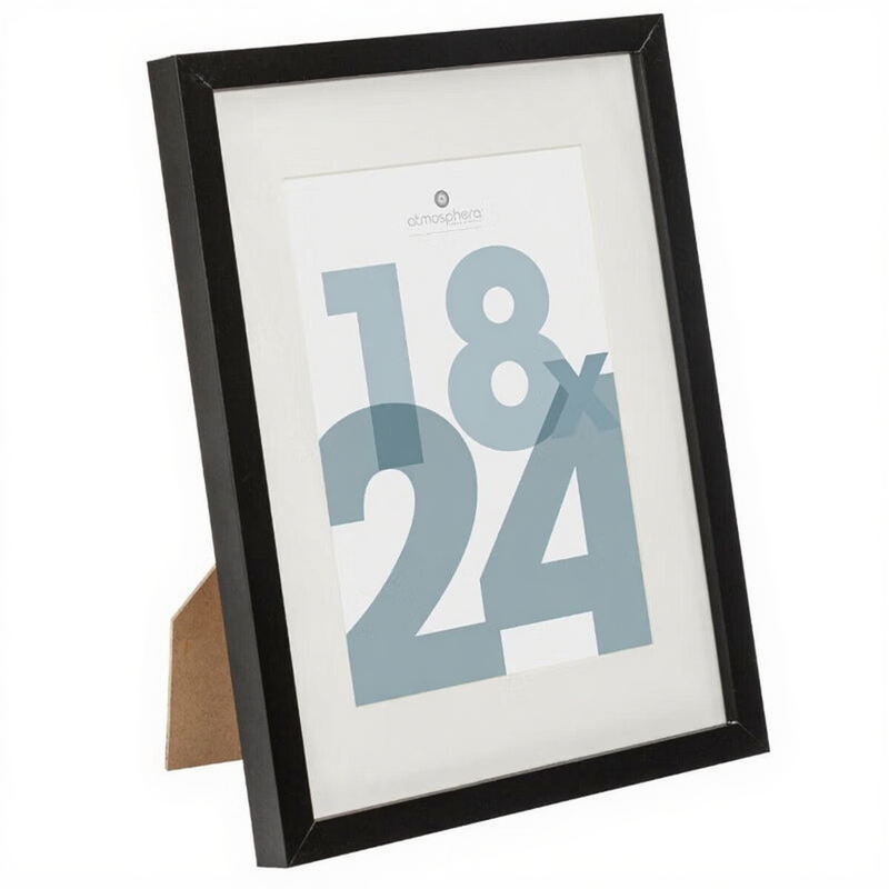 Cadre Photo Manu 18 x 24 cm Noir