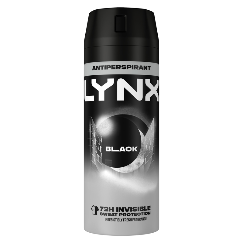 Anti-Perspirant Aerosol Black 150 ml