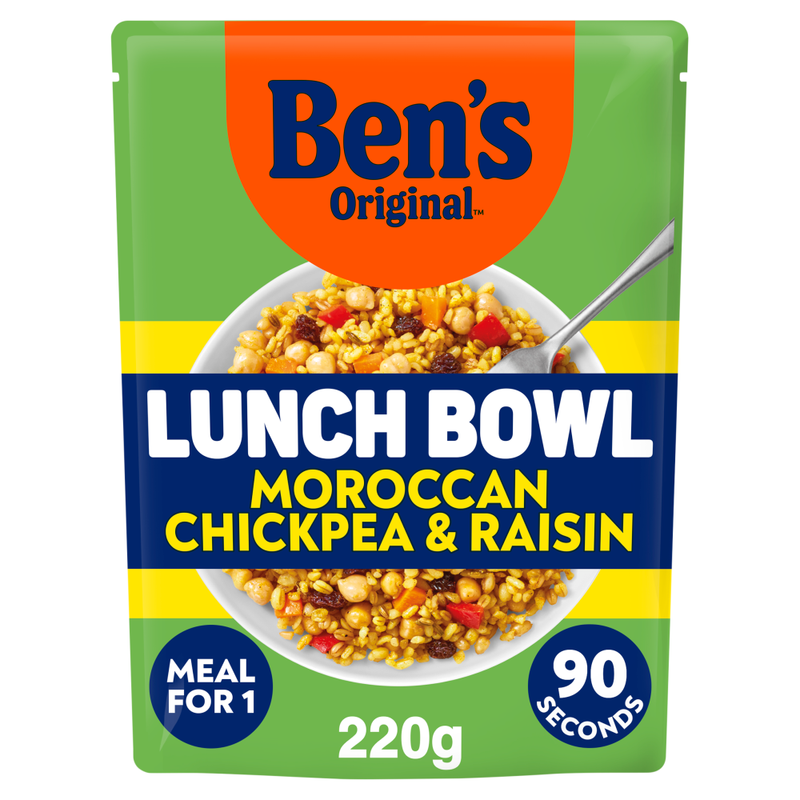 Original Lunch Bowl Moroccan Style Grains & Pulses 220g