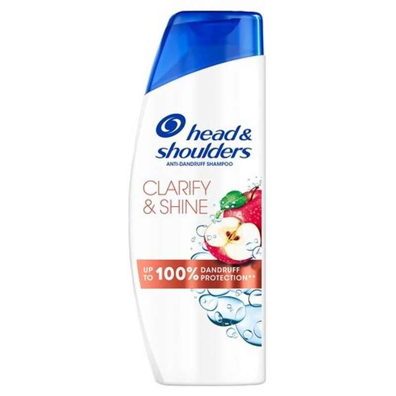 Head & Shoulders Clarify & Shine Anti Dandruff Shampoo Apple Cider Vinegar 400ml