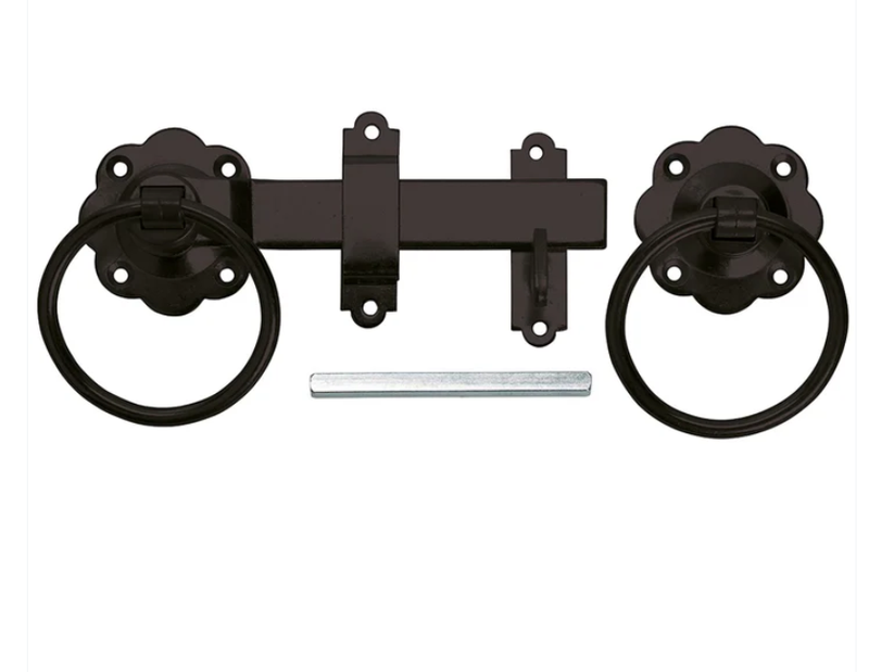 Plain Ring Handled Gate Latches 150mm Single