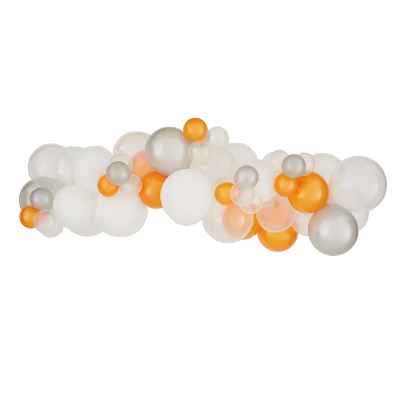 Balloon Arch Pearl/Silver/Gold