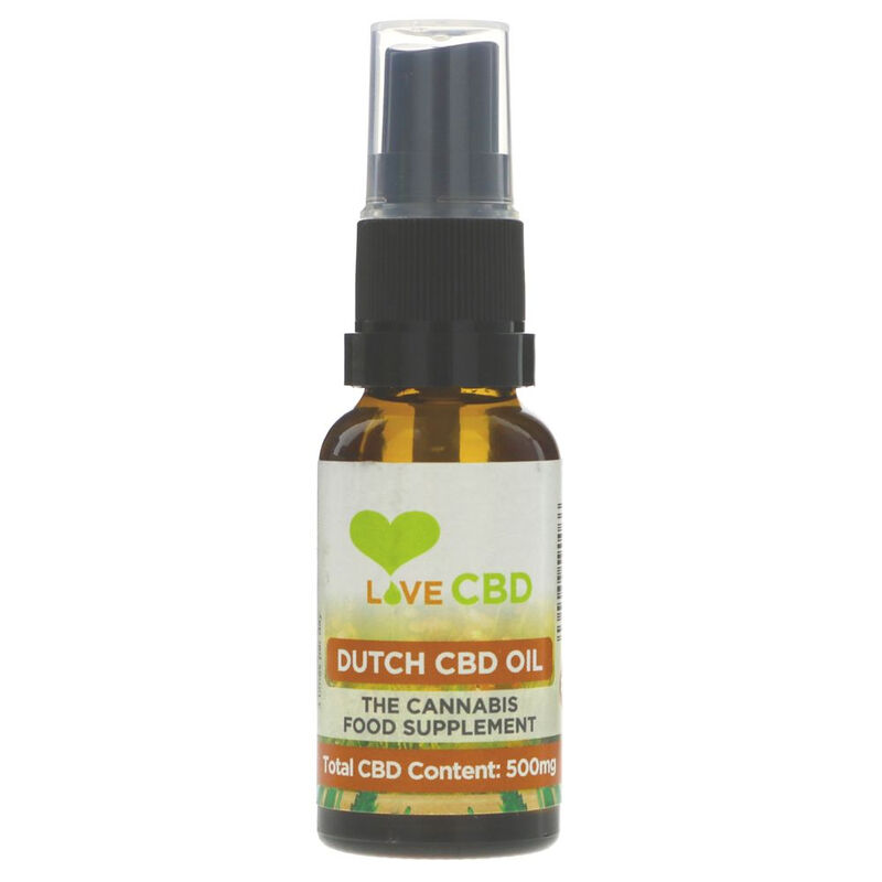 Dutch CBD Oil - 500mg - 20ML