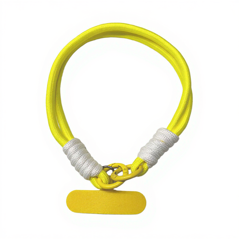 F1 Anti-theft Phone Wrist Lanyard - Yellow