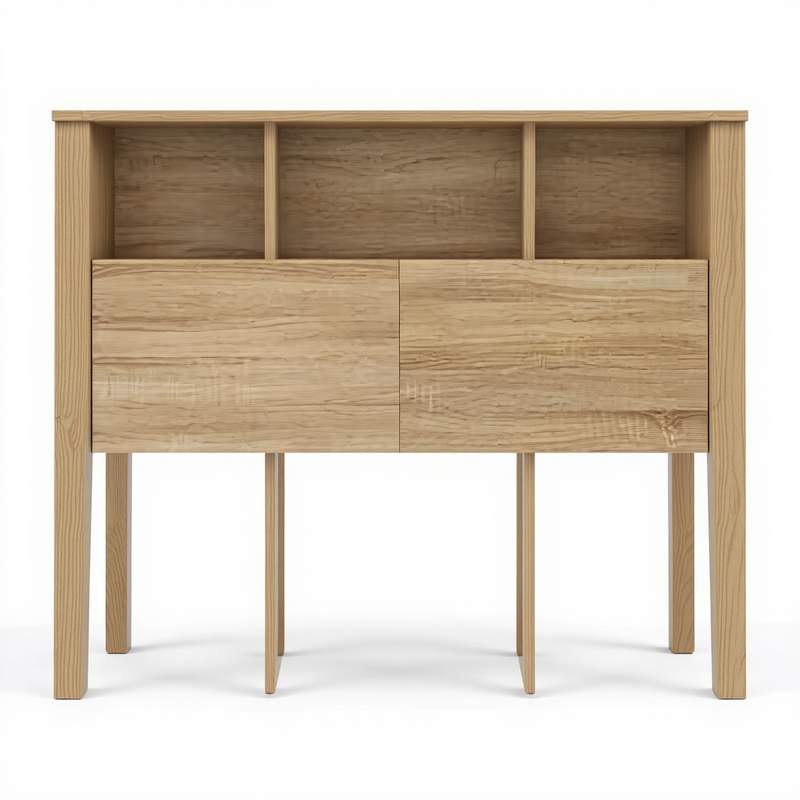 vidaXL Tête de lit avec rangement 140x185x1045 cm chêne sonoma