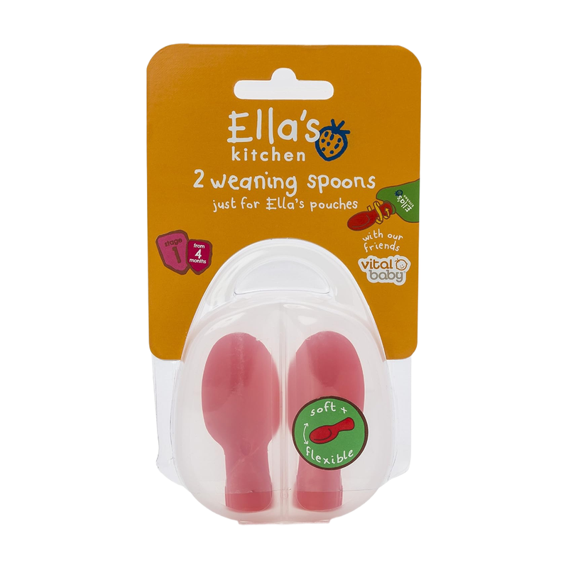 Ella's Kitchen Weaning Spoon Tips 2 Pack
