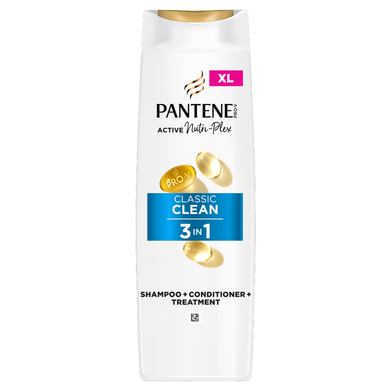 Pro-V Classic Clean 3 in 1 Shampoo 400ml for Normal and Mixed Hair