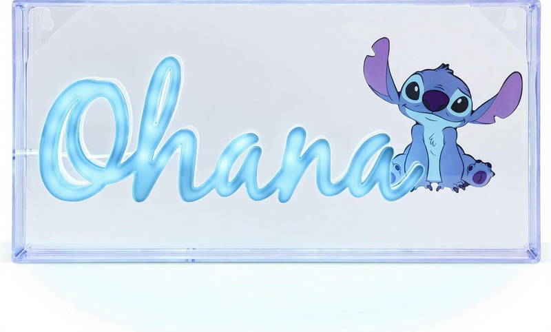 Paladone Ohana LED Neonlamp - Multikleur, 15 x 30 cm