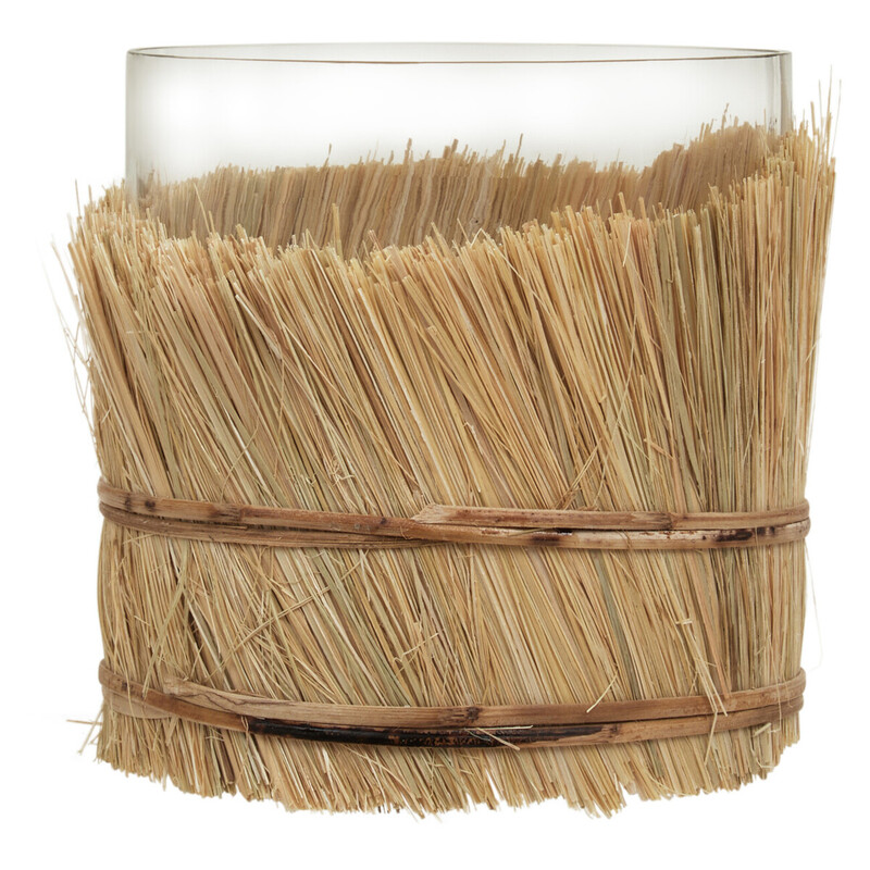 Interiors By Premier Light Candle Holder Kuta Natural Small
