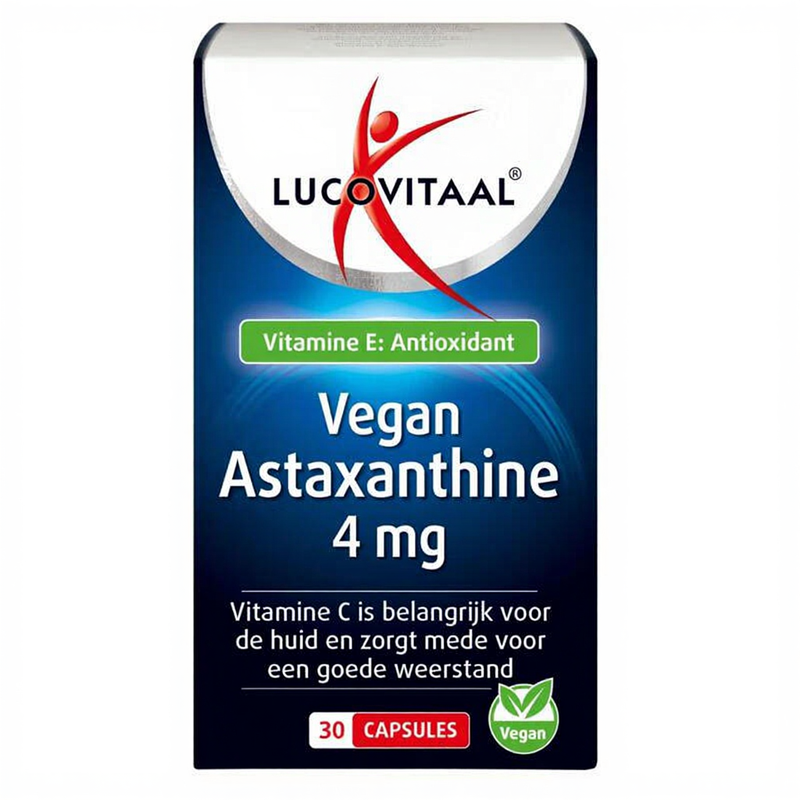 Lucovitaal Astaxanthin 4mg 30 Kapseln