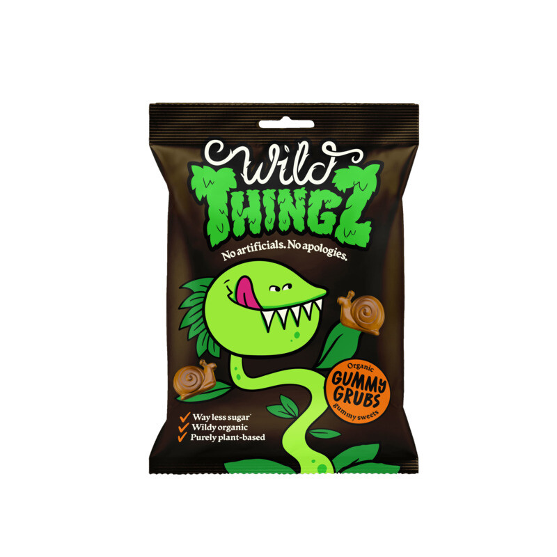 Organic & Vegan Sweets Gummy Grubs 130g