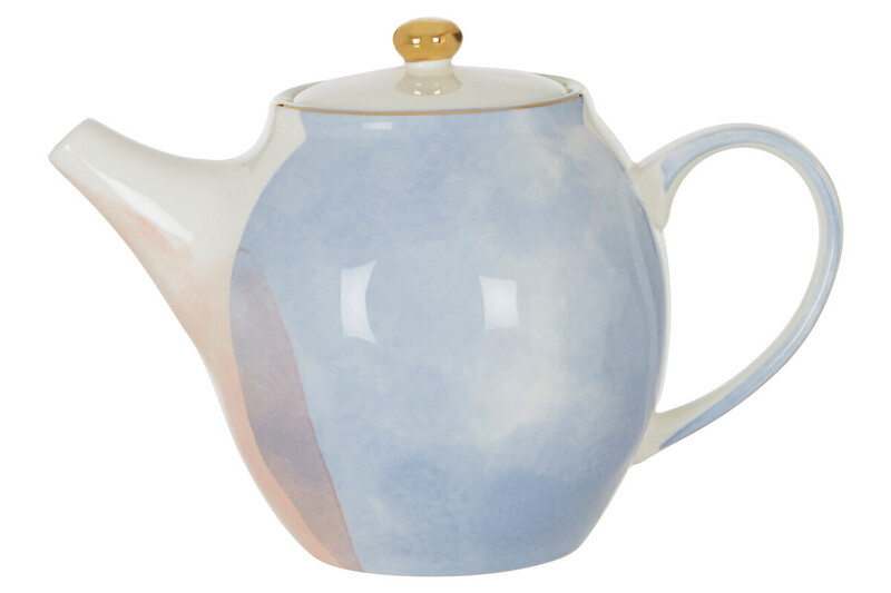 Maison By Premier Gold Colour Of Paradise Teapot