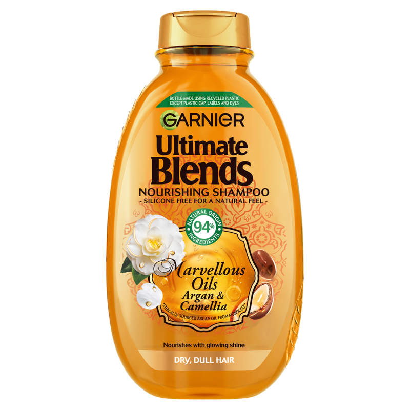 Ultimate Blends Marvellous Oils Shine Enhancing Vegan Shampoo for Dull Hair 400ml