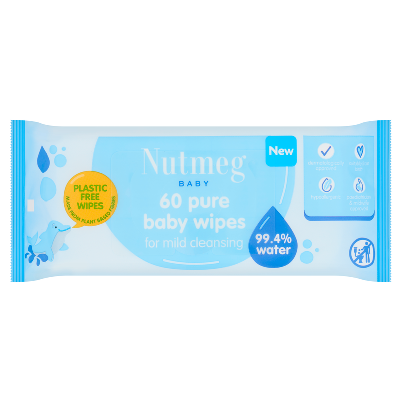 Extra Sensitive Wipes 60 Pack