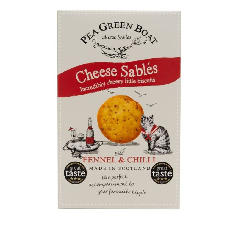 Fennel & Chilli Cheese Sablés 80g