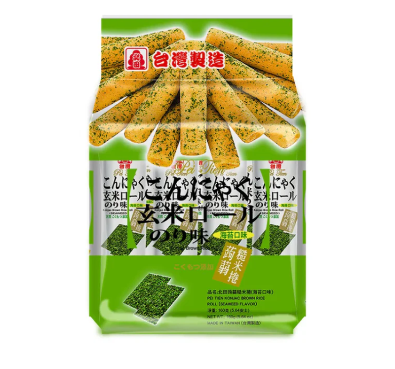Konjac Brown Rice Roll (Seaweed) 160g