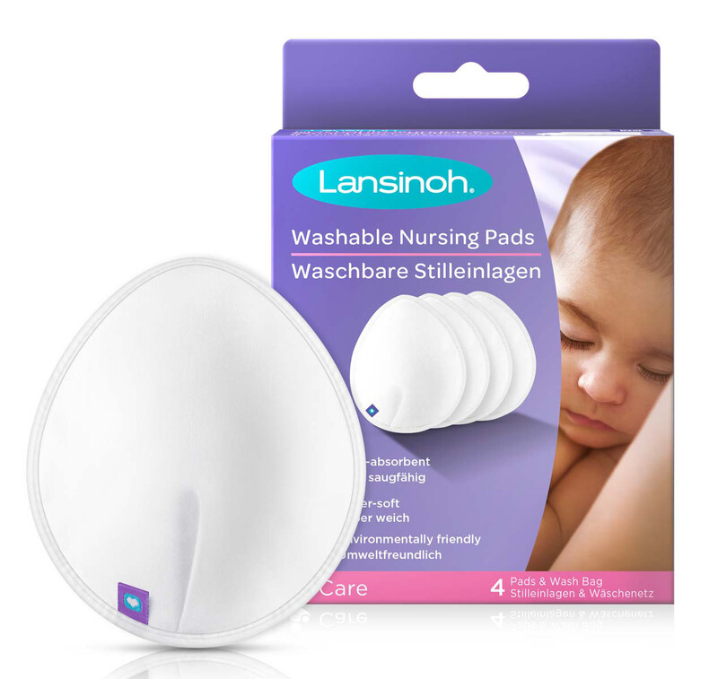Washable Nursing Pad 4 Pack White