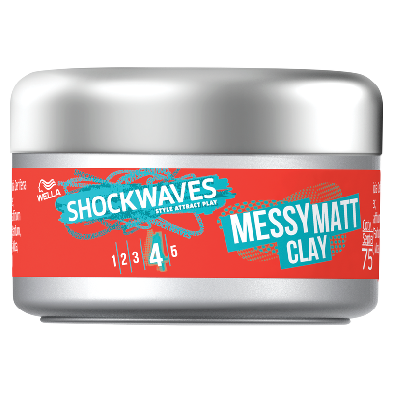 Shockwaves Messy Matte Clay 75ml