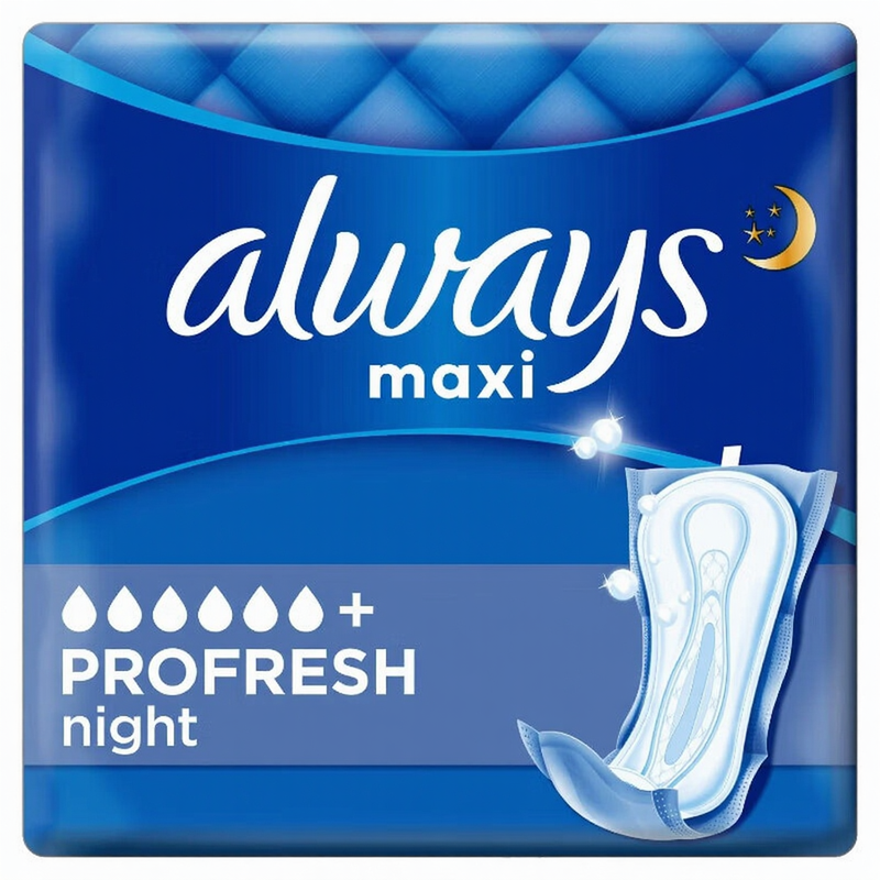 Always Maxi Night - Maandverband - Pro Fresh - 12 Pads