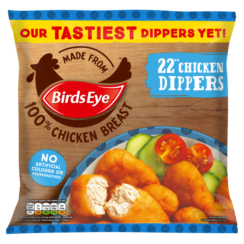 Birds Eye 22 Chicken Dippers 403G