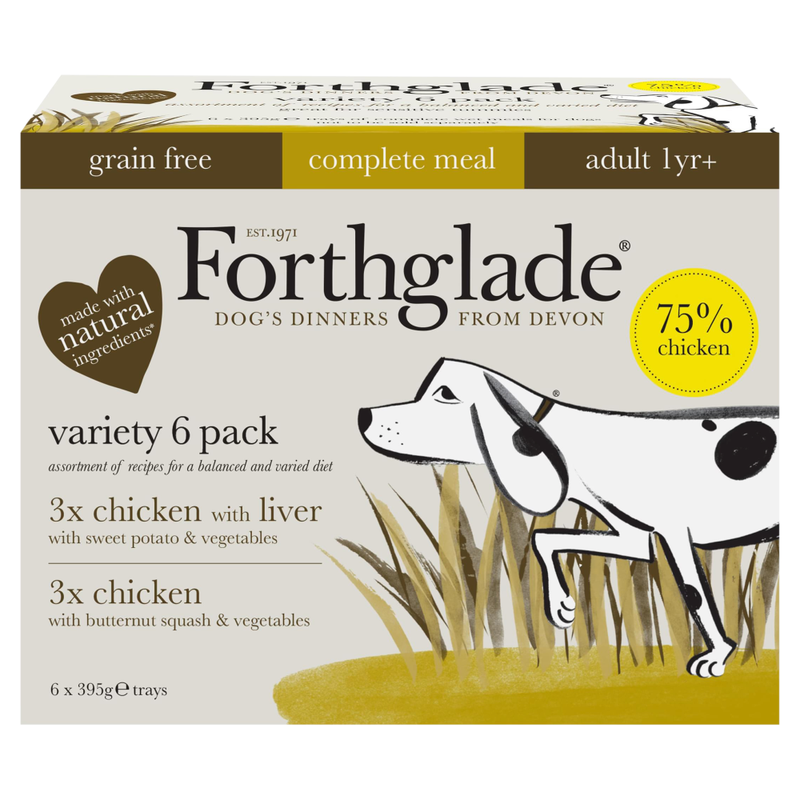 Variety Pack Complete Meal Adult 1 Yr+ 6 x 395g