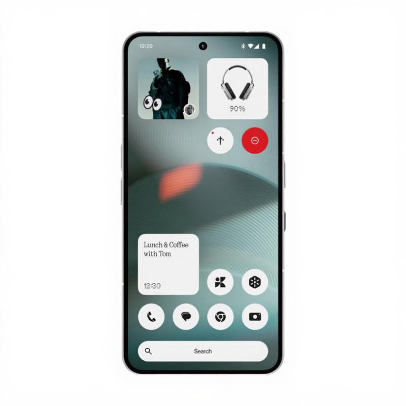 Nothing Phone (3) Smartphone – Écran 6,67 120 Hz, 16 Go RAM + 512 Go Stockage, Batterie Silicium-Carbone 24 h