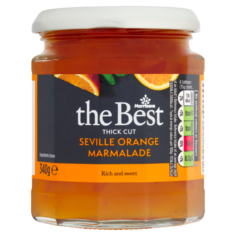 Morrisons Orange The Best Seville Marmalade 340G