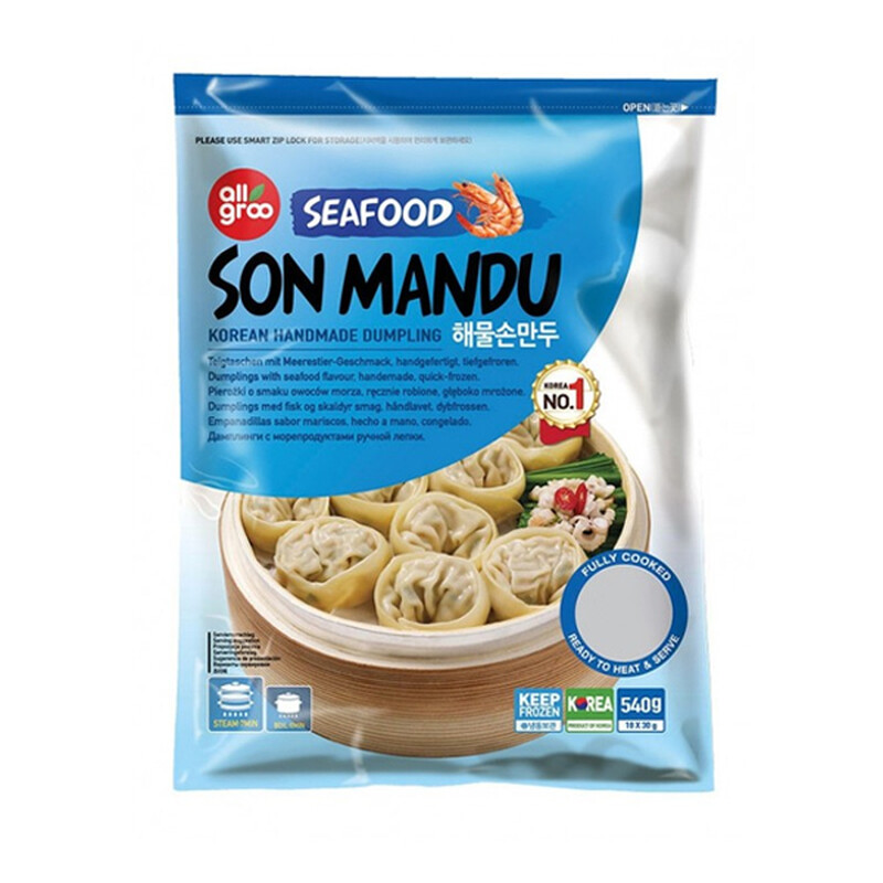 Allgroo Seafood Son Mandu (Handmade Dumpling) 540G