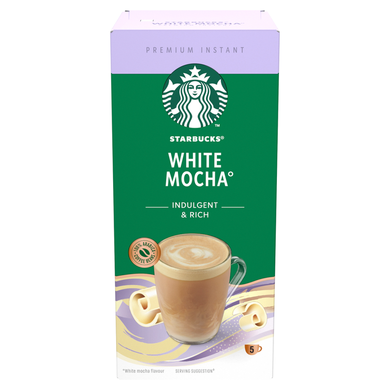 Premium Instant White Mocha Sachets 5X24g