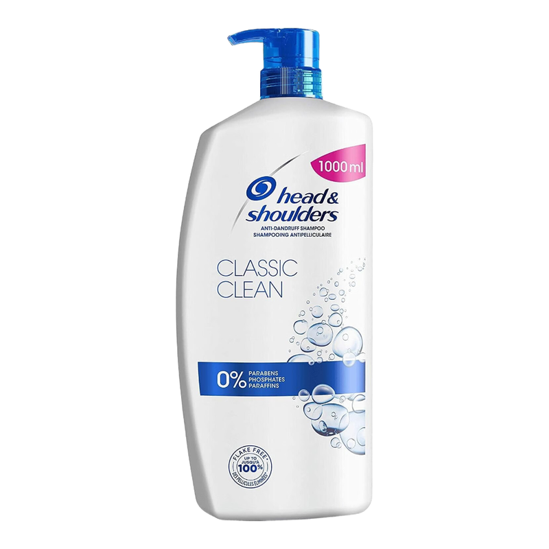 Head & Shoulders Classic Clean Anti-Dandruff Shampoo 1000ml